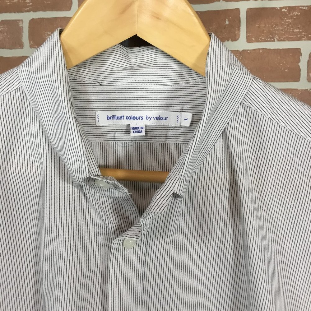 Pinstripe Dress Shirt